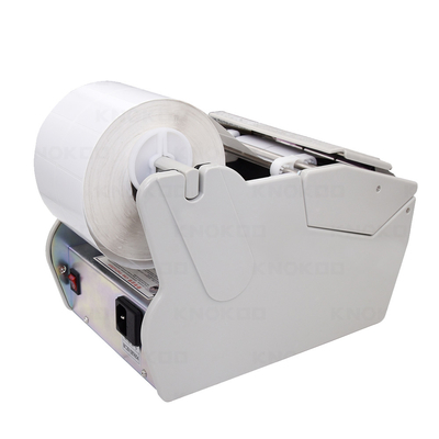 Automatyczny elektryczny dozownik etykiet 130 mm / s CE do przezroczystych naklejek