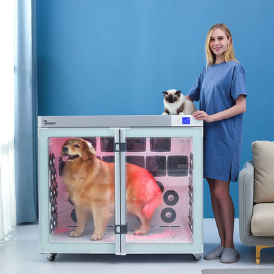 Inteligentne pudełko do suszenia zwierząt domowych do sierści psa 93 kg 2500 w ze zdejmowanym dnem