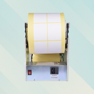 Automatyczny elektryczny dozownik etykiet 130 mm / s CE do przezroczystych naklejek