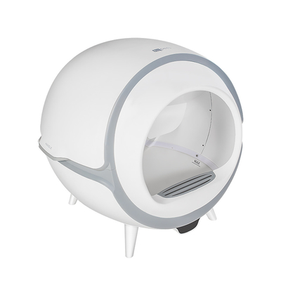 Automatyczna inteligentna toaleta dla kota Anti Pinch, inteligentna kuweta dla kota 220 V