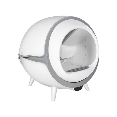 Automatyczna samoczyszcząca toaleta dla kota w pełni zamknięta kryty 6W 11,5 kg