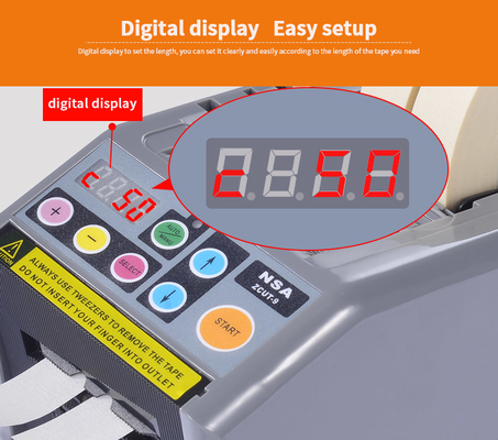 Model ekonomiczny Automatyczny dozownik taśmy Szary Maks. szerokość 60 mm Zcut 9